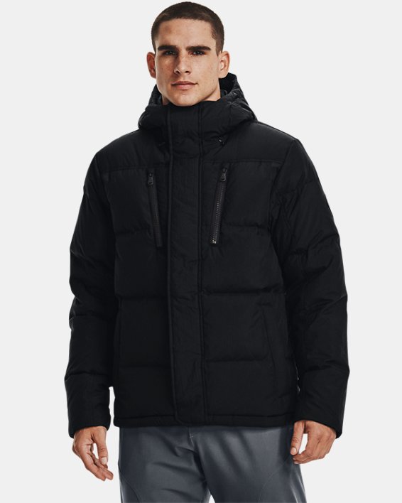 Men's ColdGear® Infrared Down Jacket, Black, pdpMainDesktop image number 0